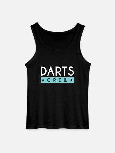 Dart besætning - Gildan tanktop til mænd - sort
