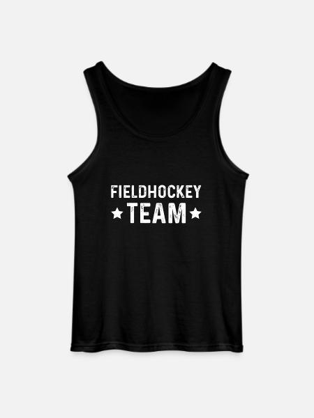 Fieldhockey Team - Gildan Männer Tank Top - Schwarz