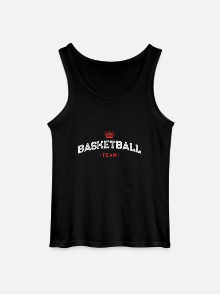 Basketball Team - Gildan Men’s Tank Top - black