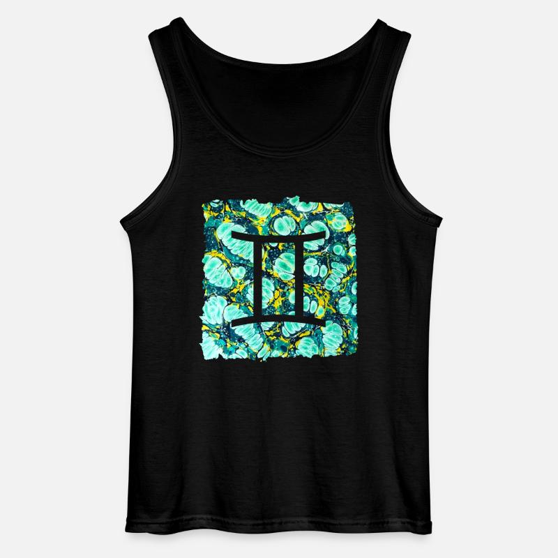 Gemini E 241 - Gildan Men’s Tank Top - black