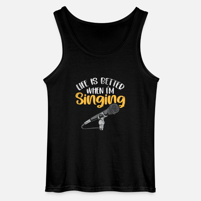 Better Singing – Conception d’auteur-compositeur - Débardeur Gildan Homme - noir