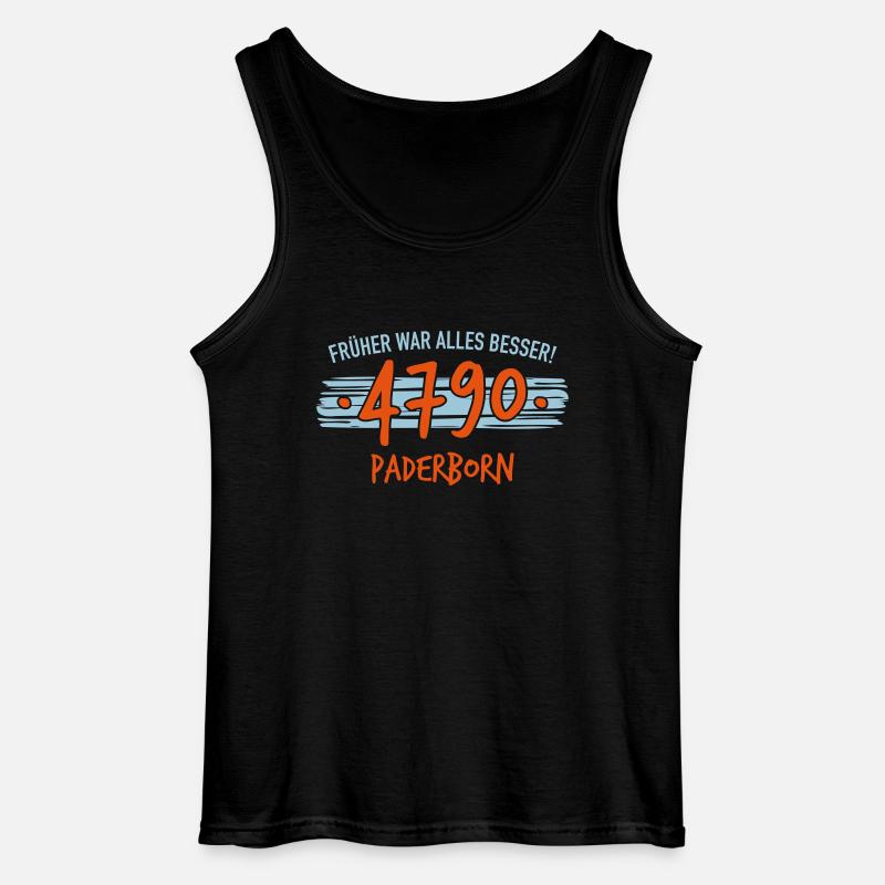 Früher 4790 Paderborn - Gildan Männer Tank Top - Schwarz