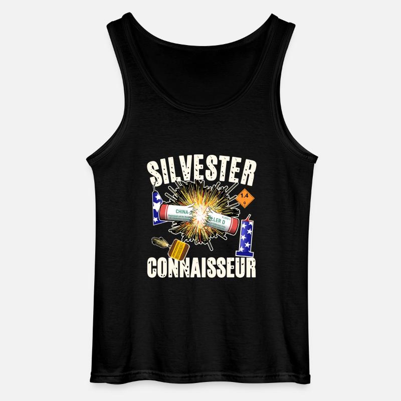 Pyro Connaisseur - Gildan Männer Tank Top - Schwarz