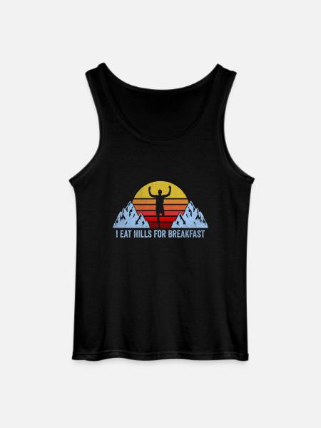 Ultramaraton Ultra Runner Jogging Bieg na 100 km - Męski tank top Gildan - czarny