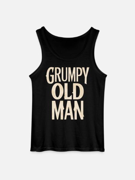 Vieil homme Style incomparable - Débardeur Gildan Homme - noir