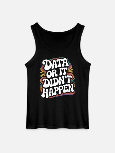 Data Analyst Data Scientist Data Engineer - Data - Gildan Men’s Tank Top - black