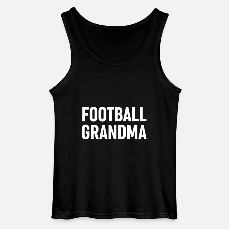 Fußball-Oma - Gildan Männer Tank Top - Schwarz