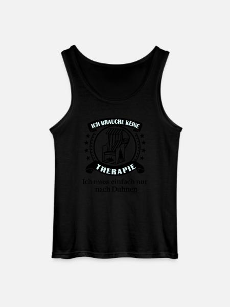 Cuxhaven Duhnen - Gildan Männer Tank Top - Schwarz