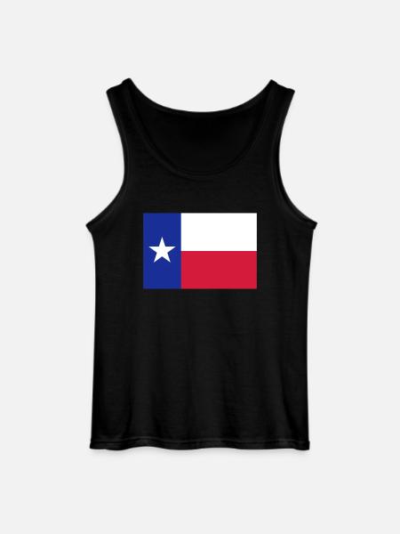 Flag Texas - Gildan Men’s Tank Top - black