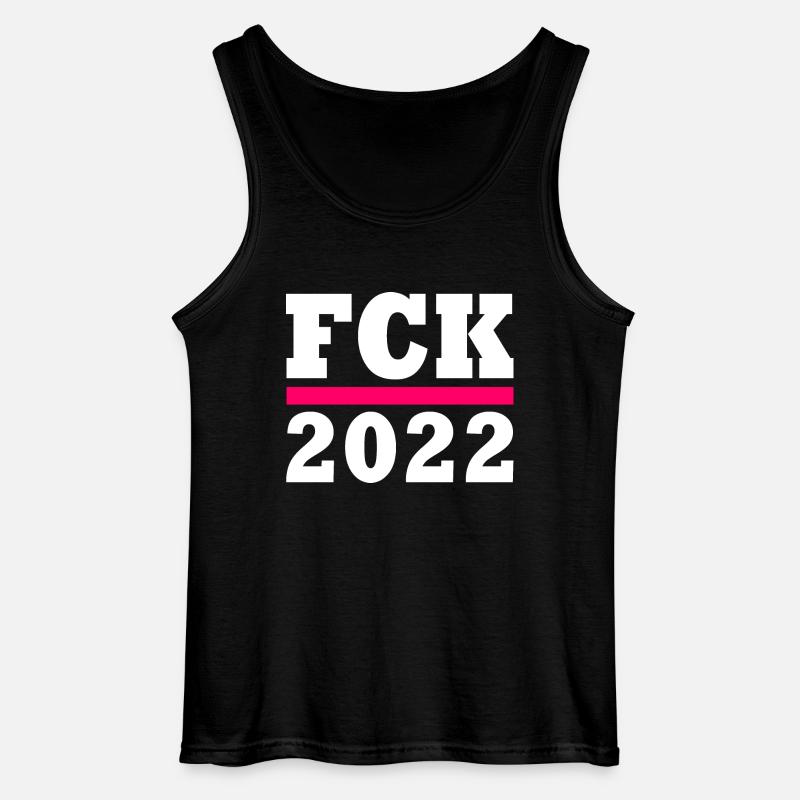 Fck 2022 - Gildan Männer Tank Top - Schwarz