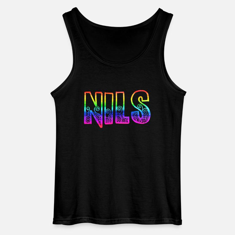 nils rs regenbogen - Gildan Männer Tank Top - Schwarz
