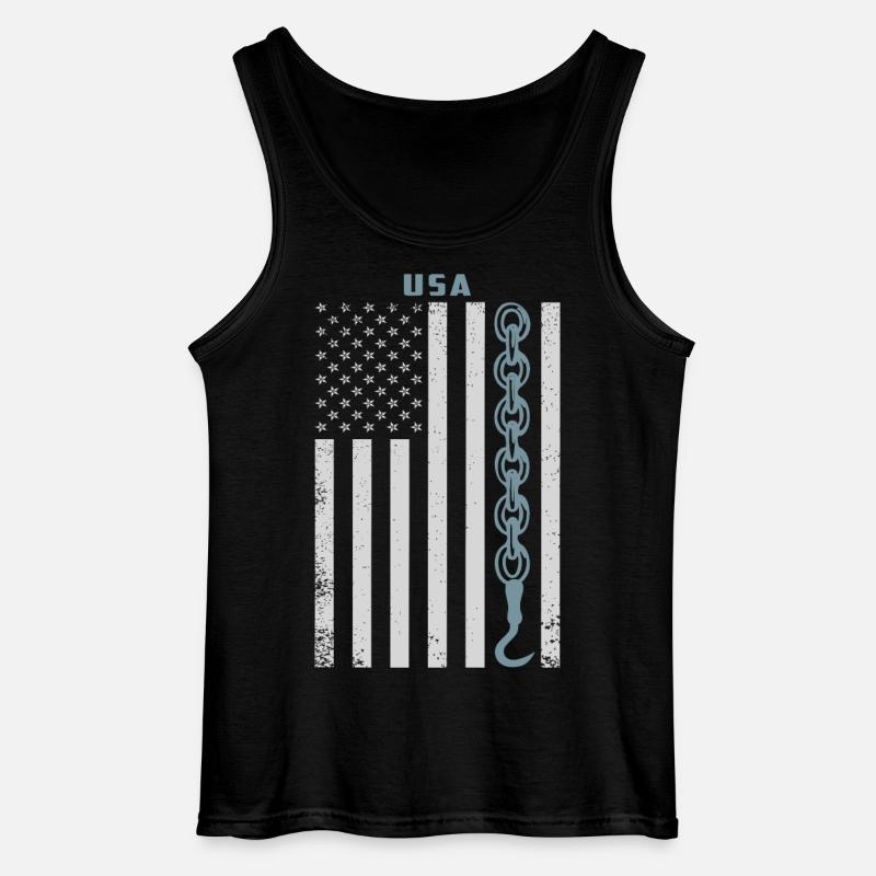 Abschleppdienst - Gildan Männer Tank Top - Schwarz