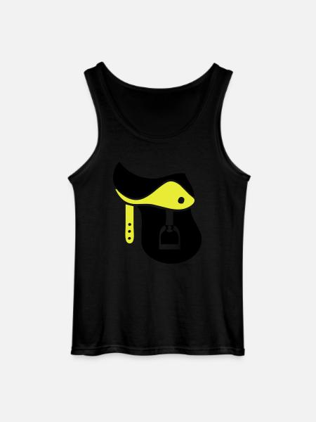 sattel_02 - Gildan Männer Tank Top - Schwarz