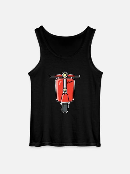 Scooter Scooter Scooter red - Gildan Men’s Tank Top - black
