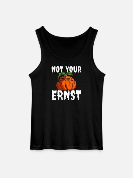 Not Your Ernst - Gildan Männer Tank Top - Schwarz