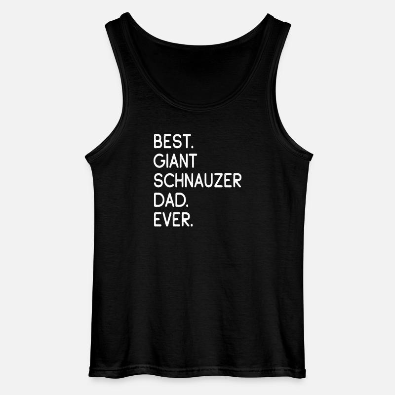 Riesenschnauzer Schnauzer géant - Débardeur Gildan Homme - noir