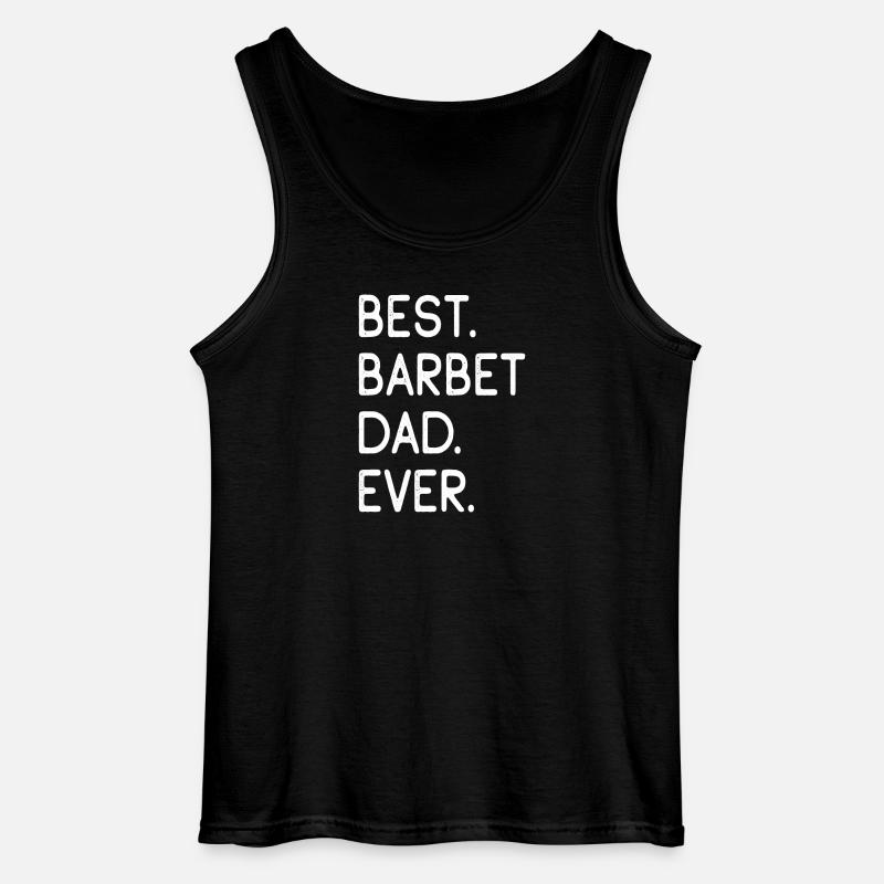 Barbet - Gildan Männer Tank Top - Schwarz