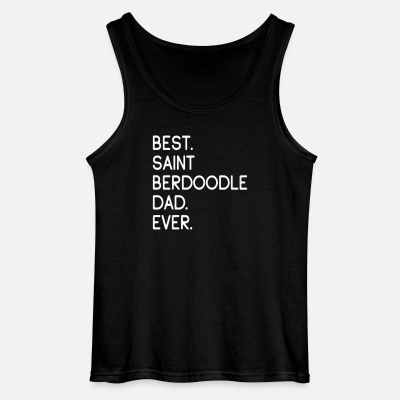 Saint Berdoodle - Gildan Männer Tank Top - Schwarz