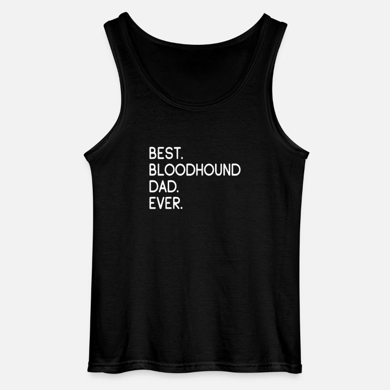 Bloodhound Bluthund - Gildan Männer Tank Top - Schwarz