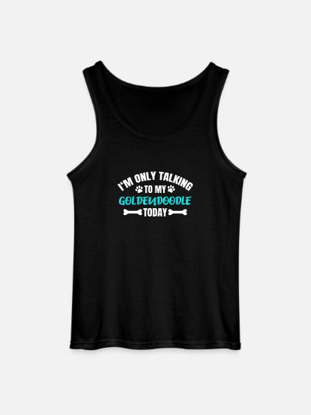 Goldendoodle - Gildan Männer Tank Top - Schwarz