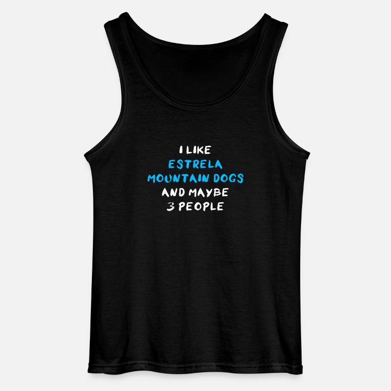 Estrela Mountain Dog - Gildan Männer Tank Top - Schwarz