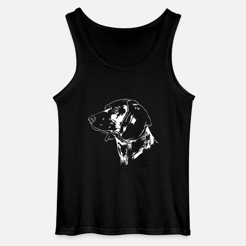 BAYERISCHER GEBIRGSSCHWEIßHUND Jagdhunde Wilsigns - Gildan Männer Tank Top - Schwarz