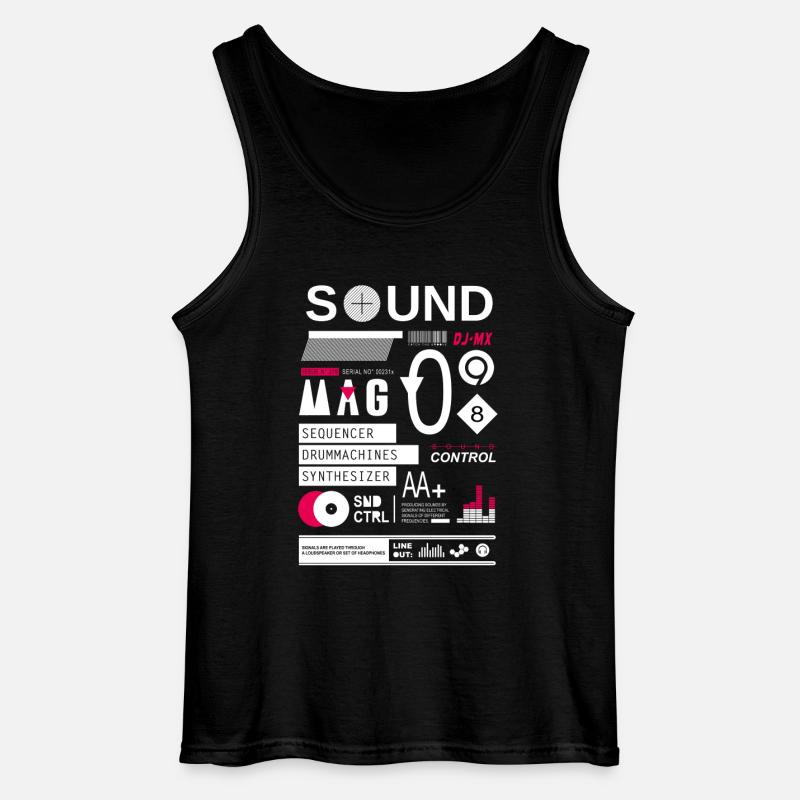 soundcontrol - Gildan Männer Tank Top - Schwarz