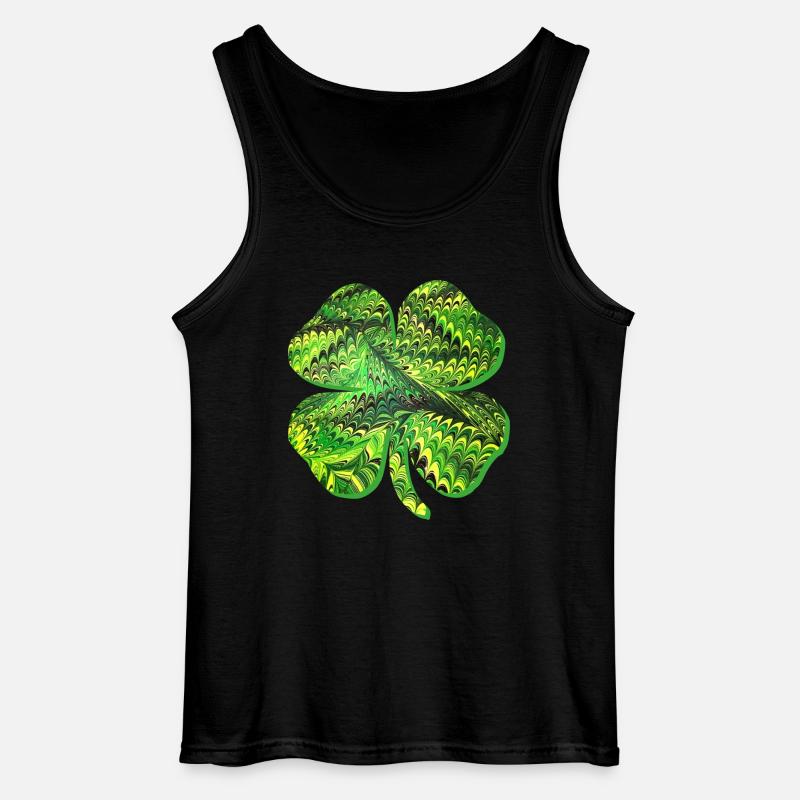 klee e 35 - Gildan Männer Tank Top - Schwarz
