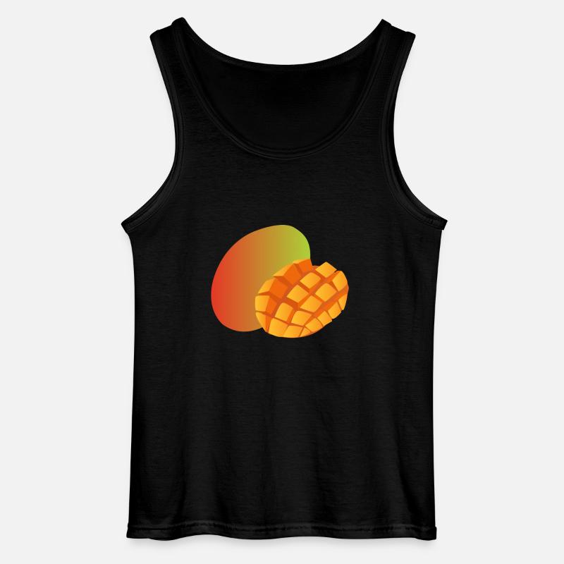 Mango Geschenkidee - Gildan Männer Tank Top - Schwarz
