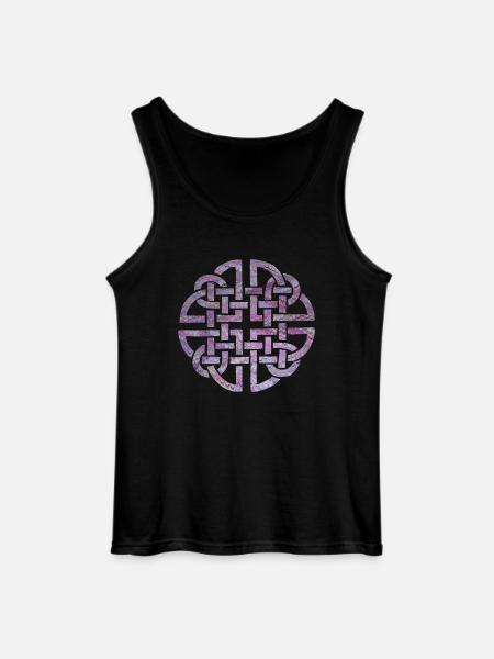 Celtic knot 8 e 62 - Gildan Men’s Tank Top - black
