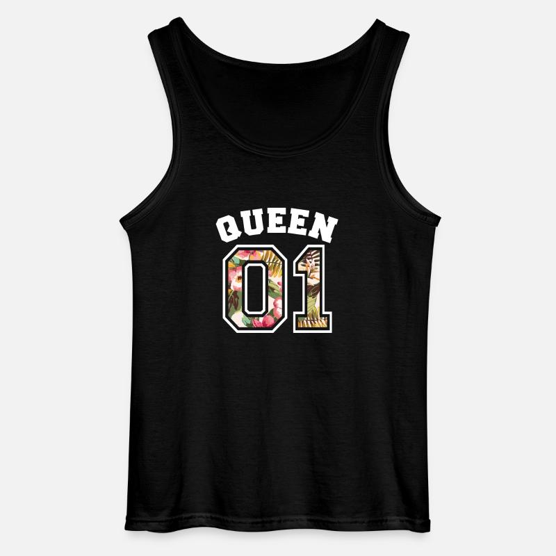 Queen 01 - Gildan Männer Tank Top - Schwarz