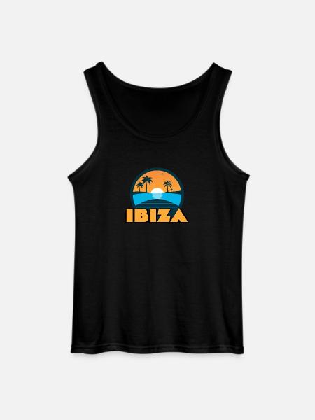Ibiza Sunset - Gildan Men’s Tank Top - black