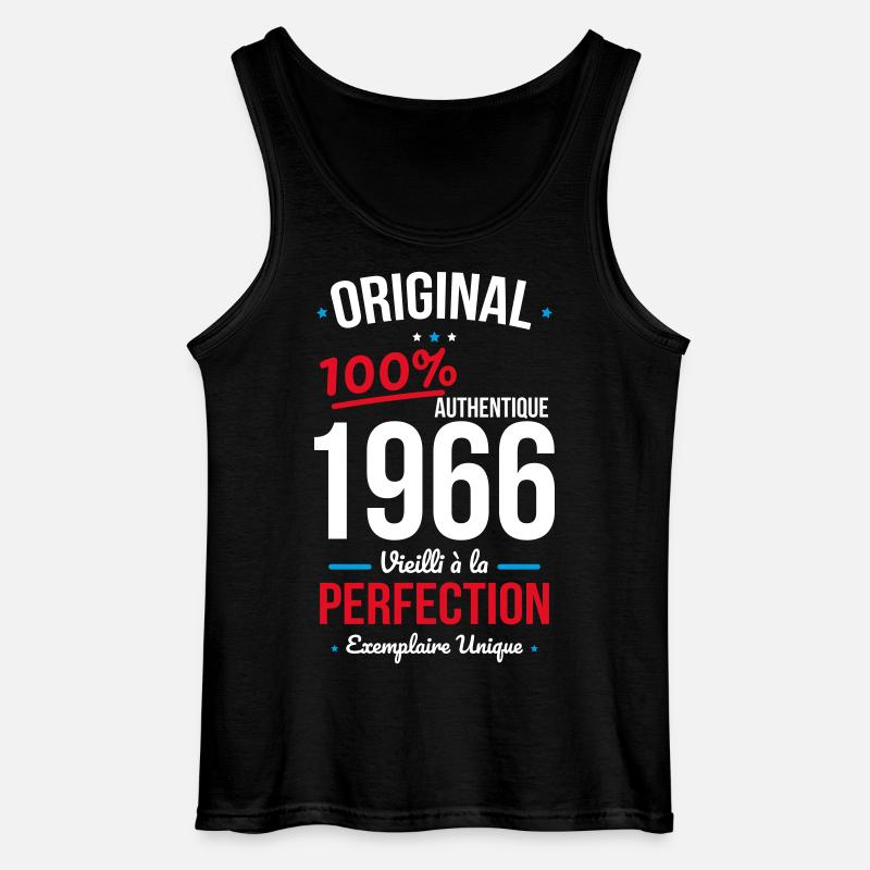 1966 – Original – Unique copy - Gildan Men’s Tank Top - black