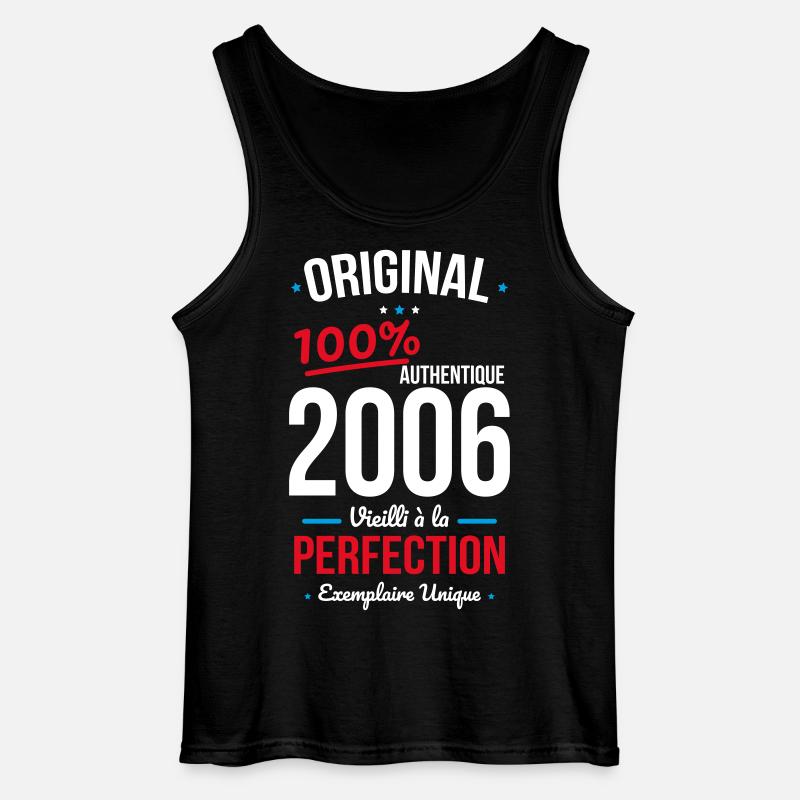 2006 – Original – Einzigartiges Exemplar - Gildan Männer Tank Top - Schwarz