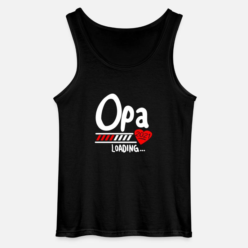 Opa Loading 2021 - Gildan Männer Tank Top - Schwarz