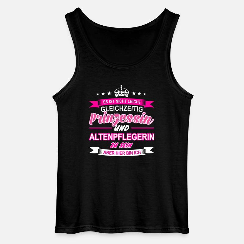 Altenpflegerin - Gildan Männer Tank Top - Schwarz