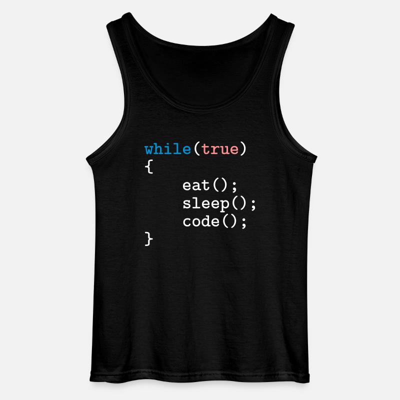 Programmierer, Software, Informatik, Developer - Gildan Männer Tank Top - Schwarz