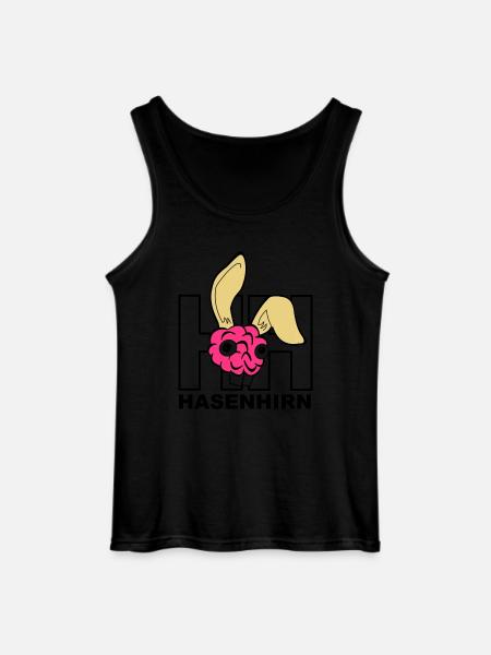 Hasenhirn - Gildan Männer Tank Top - Schwarz