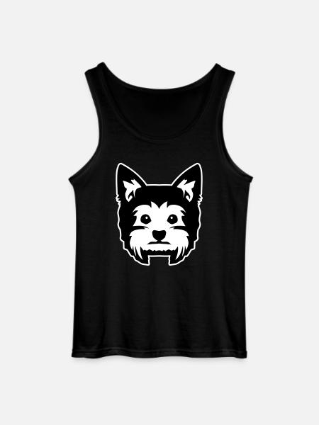 Yorkshire Terrier - Gildan Männer Tank Top - Schwarz
