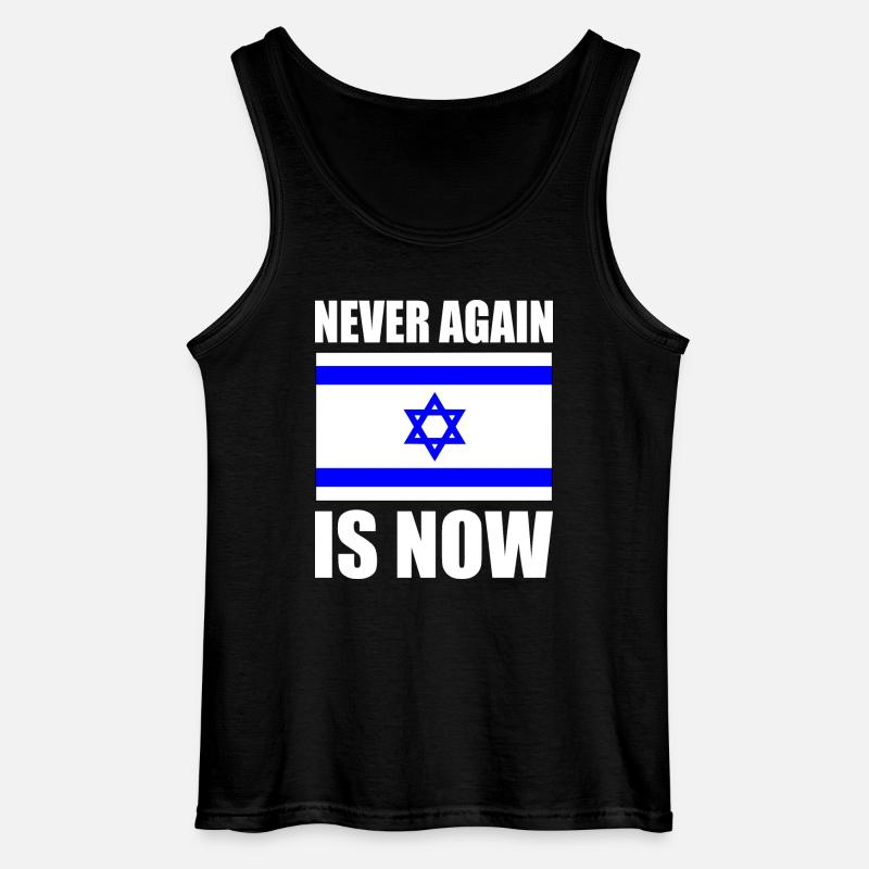 Never again is now - Gildan Männer Tank Top - Schwarz