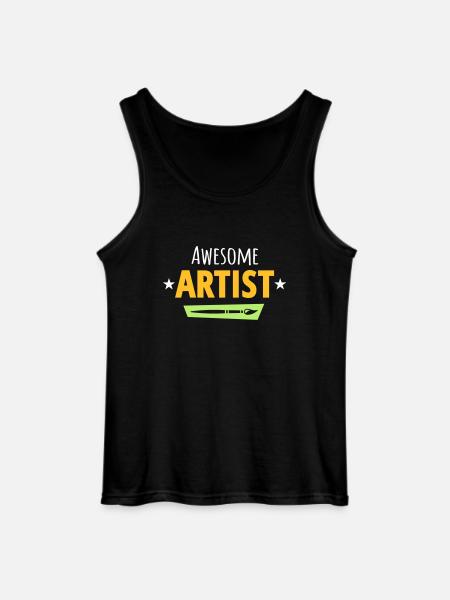 Artiste - Débardeur Gildan Homme - noir