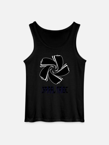 Spiral Tribe - Gildan Men’s Tank Top - black