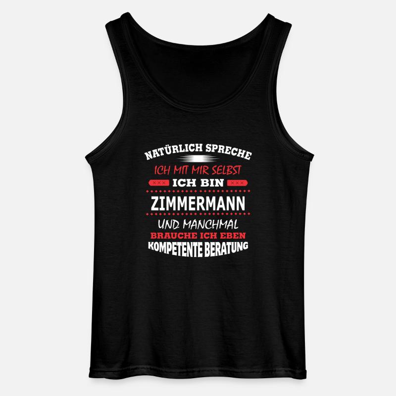 ZIMMERMANN - Gildan Männer Tank Top - Schwarz
