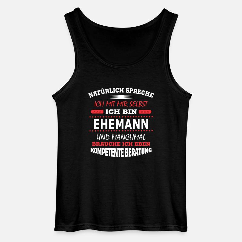 EHEMANN - Gildan Männer Tank Top - Schwarz