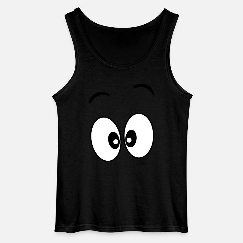 Augen _ Geschenkidee - Gildan Männer Tank Top - Schwarz