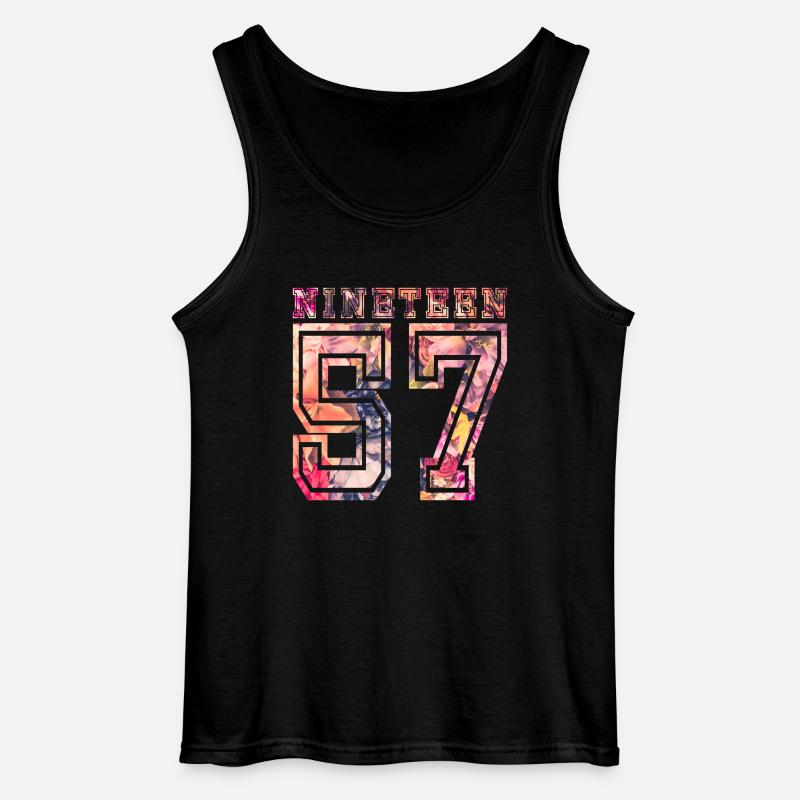NINETEEN 1957 B - Gildan Männer Tank Top - Schwarz