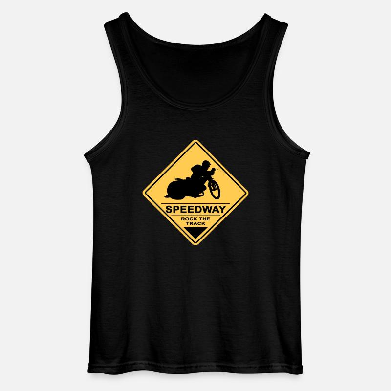 Speedway - Gildan Männer Tank Top - Schwarz