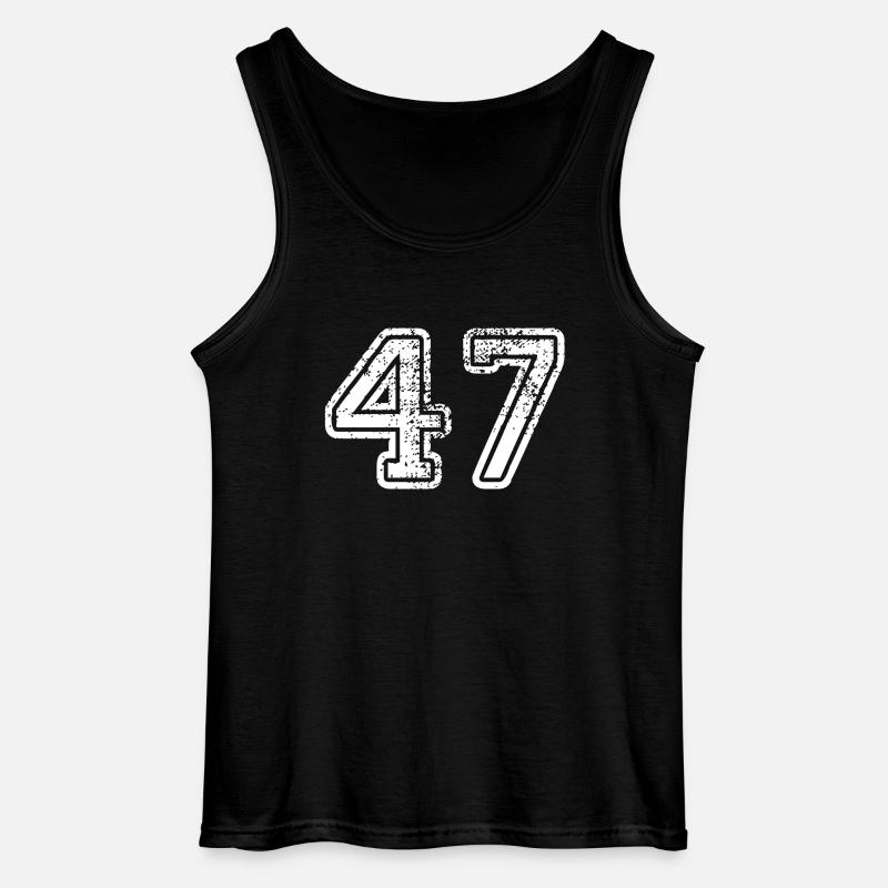 47 - Gildan Männer Tank Top - Schwarz