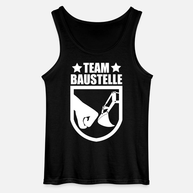 Bagger - Gildan Männer Tank Top - Schwarz