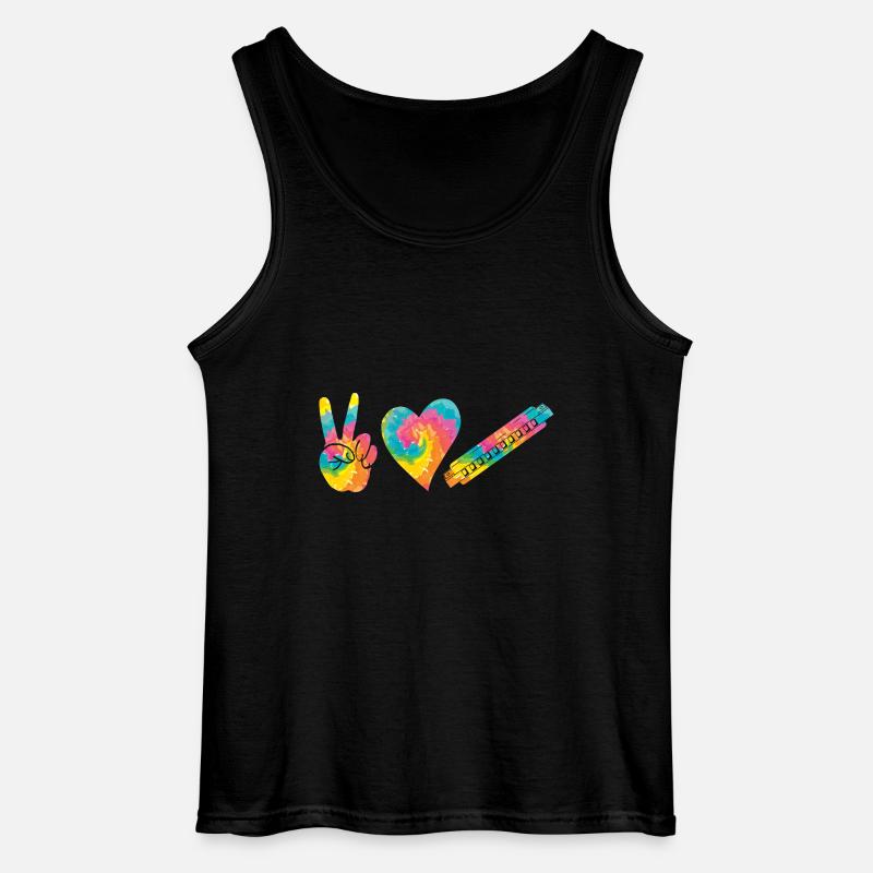 Harmonica Harmonica - Gildan Men’s Tank Top - black